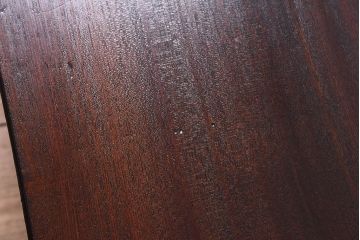 アンティーク家具　和製アンティーク　総欅材!上品な文机(テーブル・机)