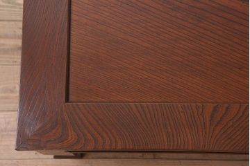 アンティーク家具　和製アンティーク　総欅材の座卓(センターテーブル)(2)