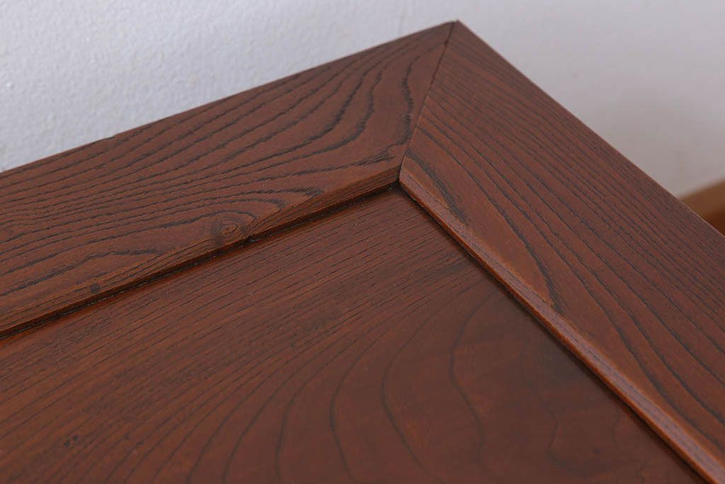 アンティーク家具　和製アンティーク　総欅材の座卓(センターテーブル)(2)