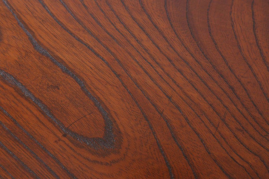 アンティーク家具　和製アンティーク　総欅材の座卓(センターテーブル)(2)