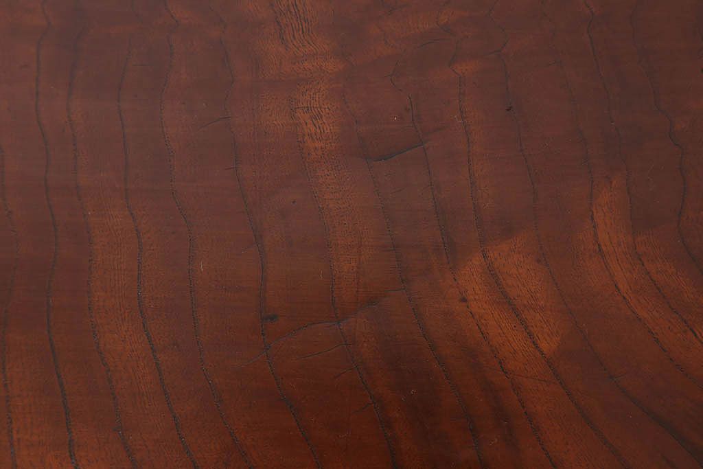 アンティーク家具　和製アンティーク　総欅材の座卓(センターテーブル)(2)