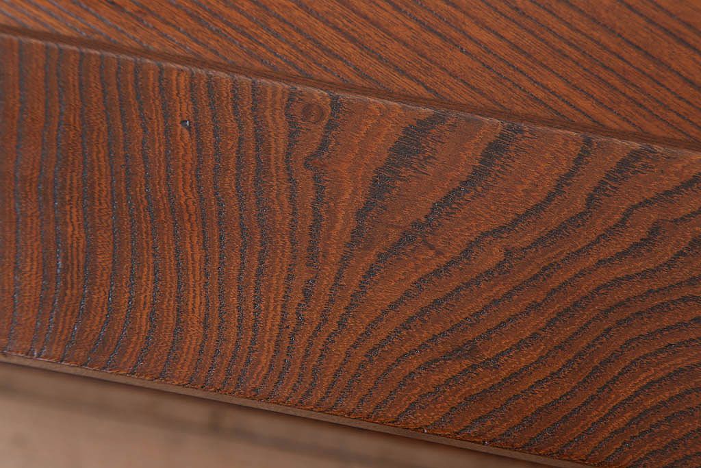 アンティーク家具　和製アンティーク　総欅材の座卓(センターテーブル)(2)