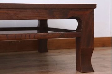 アンティーク家具　和製アンティーク　総欅材の座卓(センターテーブル)(2)