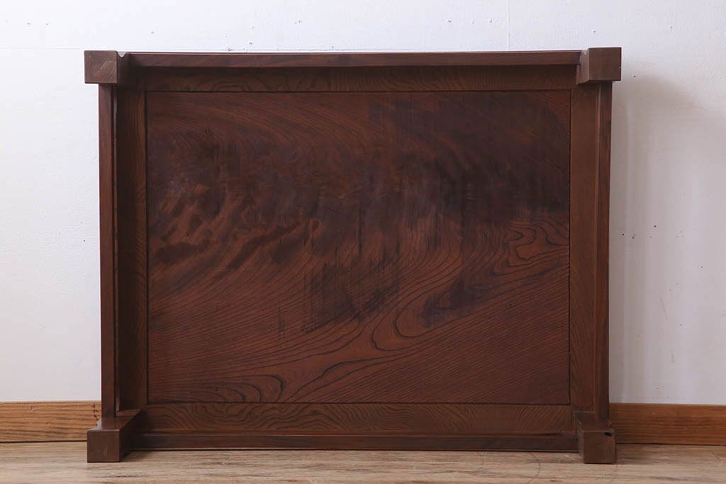 アンティーク家具　和製アンティーク　総欅材の座卓(センターテーブル)(2)