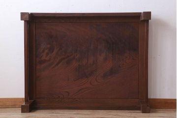 アンティーク家具　和製アンティーク　総欅材の座卓(センターテーブル)(2)