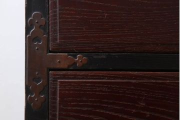 アンティーク家具　古民具・骨董　上手物　銅金具　関西衣装箪笥