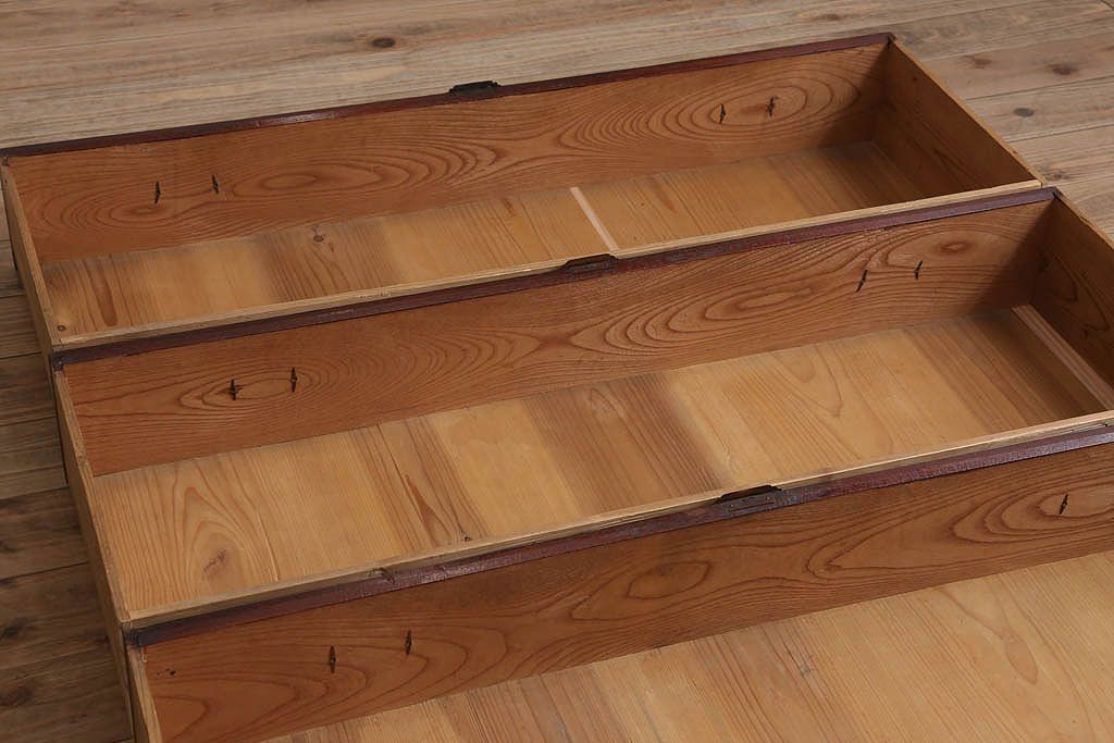 アンティーク家具　古民具・骨董　上手物　銅金具　関西衣装箪笥