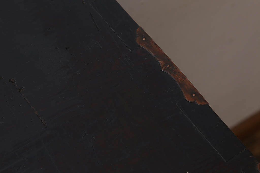 アンティーク家具　古民具・骨董　上手物　銅金具　関西衣装箪笥