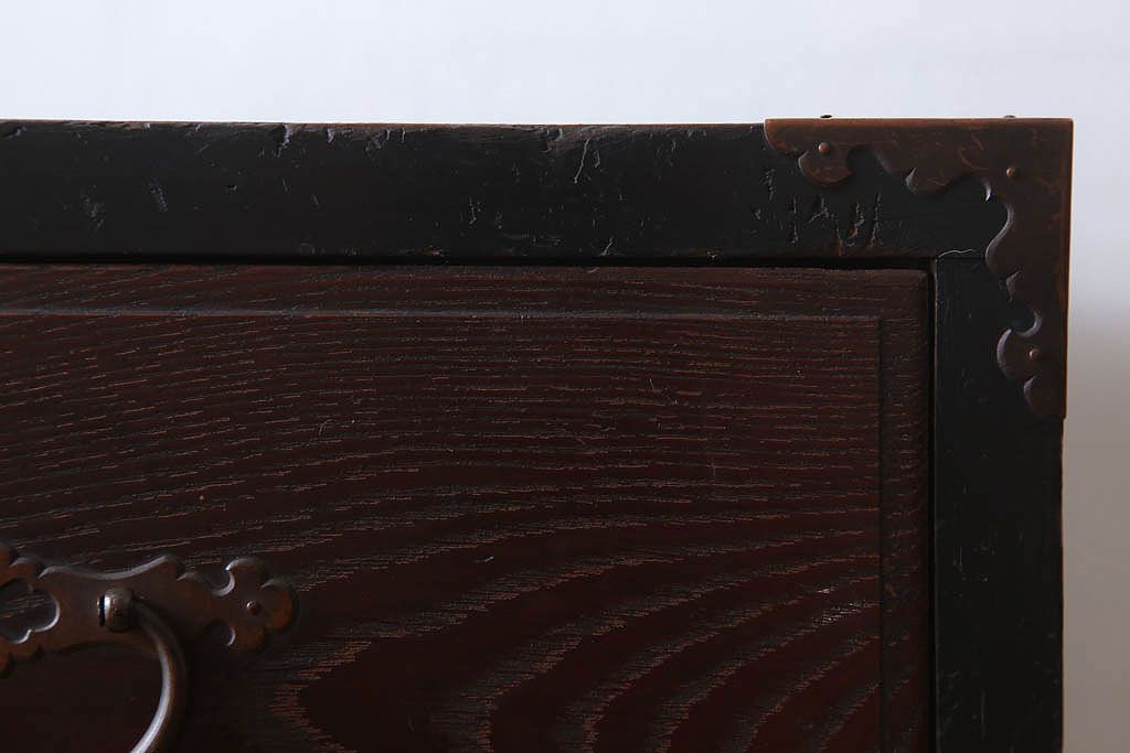 アンティーク家具　古民具・骨董　上手物　銅金具　関西衣装箪笥