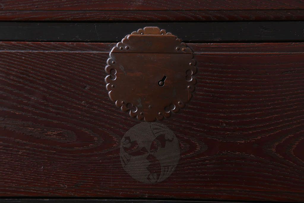 アンティーク家具　古民具・骨董　上手物　銅金具　関西衣装箪笥