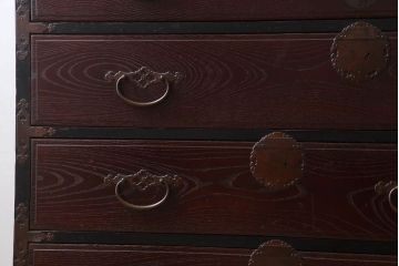 アンティーク家具　古民具・骨董　上手物　銅金具　関西衣装箪笥