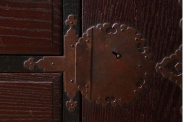 アンティーク家具　古民具・骨董　上手物　銅金具　関西衣装箪笥