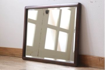 アンティーク雑貨　中古　北海道民芸家具　ミラー(鏡)