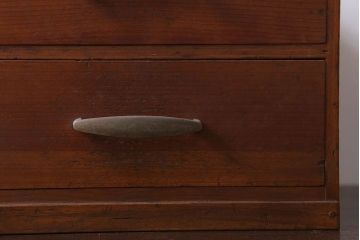 アンティーク家具　古い木製のアンティーク2杯小引き出し(1)