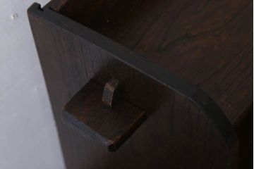 アンティーク雑貨　昭和レトロ　古い木のアンティーク本立て(2)