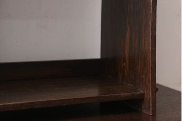 アンティーク雑貨　昭和レトロ　古い木のアンティーク本立て(2)