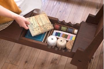 アンティーク家具　イギリスWinsor&Newton(ウィンザー&ニュートン)　クライドプラットホームイーゼル(ベンチ)