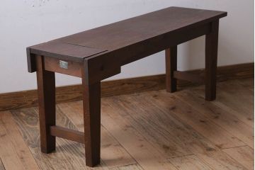 アンティーク家具　イギリスWinsor&Newton(ウィンザー&ニュートン)　クライドプラットホームイーゼル(ベンチ)