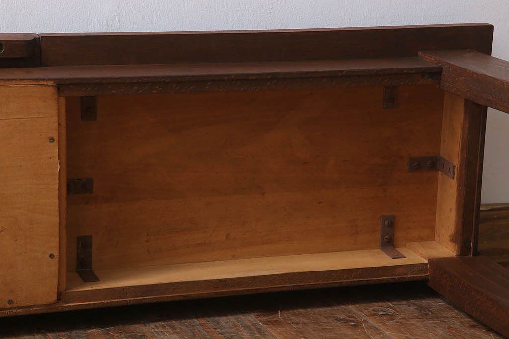 アンティーク家具　イギリスWinsor&Newton(ウィンザー&ニュートン)　クライドプラットホームイーゼル(ベンチ)