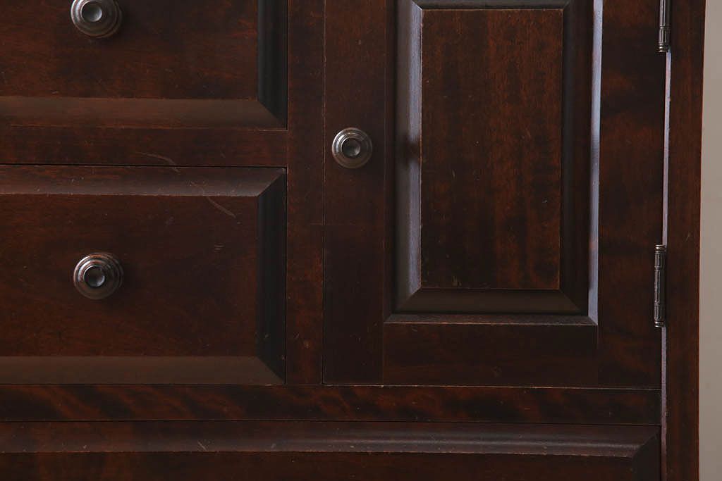 中古　北海道民芸家具　サイドボード(チェスト)