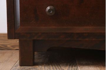 中古　北海道民芸家具　サイドボード(チェスト)