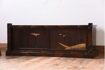 レトロ家具　昭和レトロ　小さなアンティーク置き床(置床)