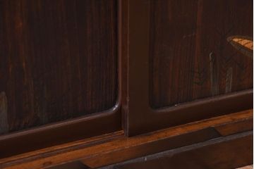 レトロ家具　昭和レトロ　小さなアンティーク置き床(置床)