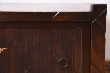 レトロ家具　昭和レトロ　小さなアンティーク置き床(置床)