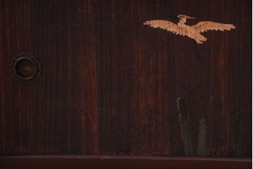 レトロ家具　昭和レトロ　小さなアンティーク置き床(置床)