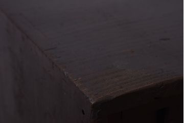 アンティーク家具　明治大正期　古民具・骨董　小ぶりなアンティーク茶箪笥(ローボード)