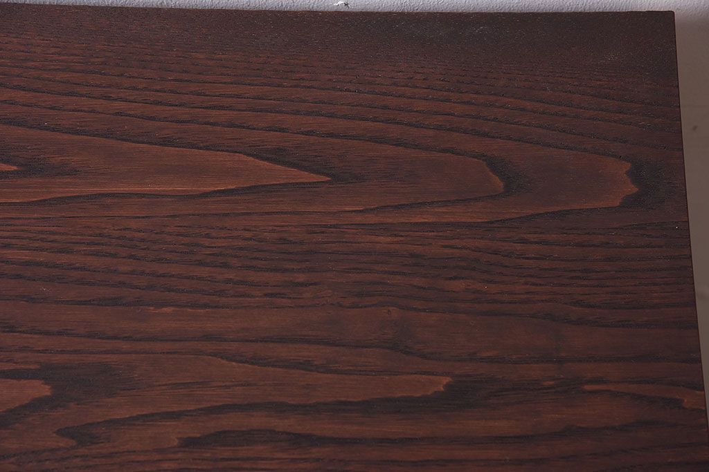 アンティーク家具　前面欅材!和製アンティークの引き出し付き収納棚