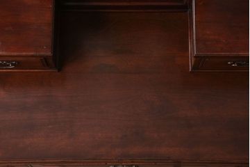 アンティーク家具　大正ロマン　高級品　古いカバ材製の和製アンティークドレッサー