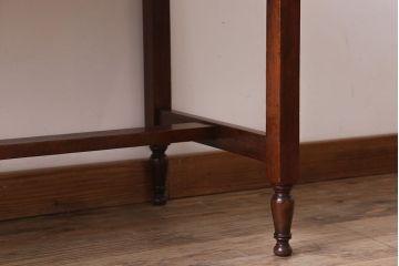 アンティーク家具　大正ロマン　高級品　古いカバ材製の和製アンティークドレッサー