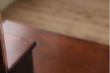アンティーク家具　大正ロマン　高級品　古いカバ材製の和製アンティークドレッサー