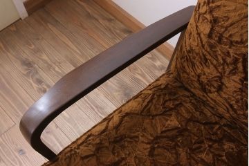 アンティーク家具　2人掛けアンティークアームソファ