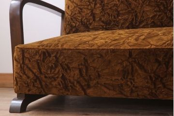 アンティーク家具　2人掛けアンティークアームソファ