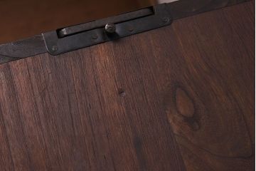 アンティーク家具　鉄脚付き!古い衣装箪笥ローボード