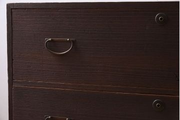 アンティーク家具　鉄脚付き!古い衣装箪笥ローボード