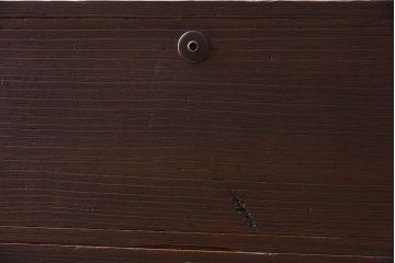 アンティーク家具　鉄脚付き!古い衣装箪笥ローボード