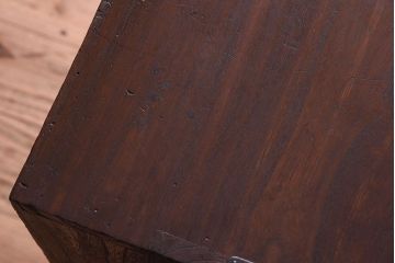 アンティーク家具　和製アンティーク　引き出し付き!鉄脚衣装箪笥ローボード(2)