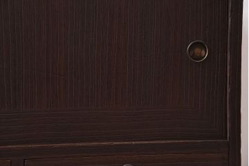 アンティーク家具　和製アンティーク　引き出し付き!鉄脚衣装箪笥ローボード(2)