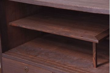 アンティーク家具　和製アンティーク　引き出し付き!鉄脚衣装箪笥ローボード(2)