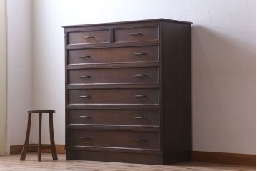 中古　高級品!永田良介商店製　優雅な整理タンス(チェスト)