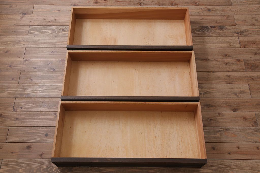 中古　高級品!永田良介商店製　優雅な整理タンス(チェスト)