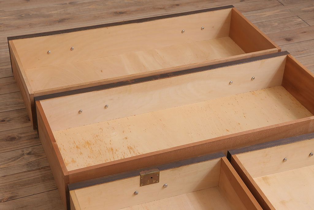 中古　高級品!永田良介商店製　優雅な整理タンス(チェスト)