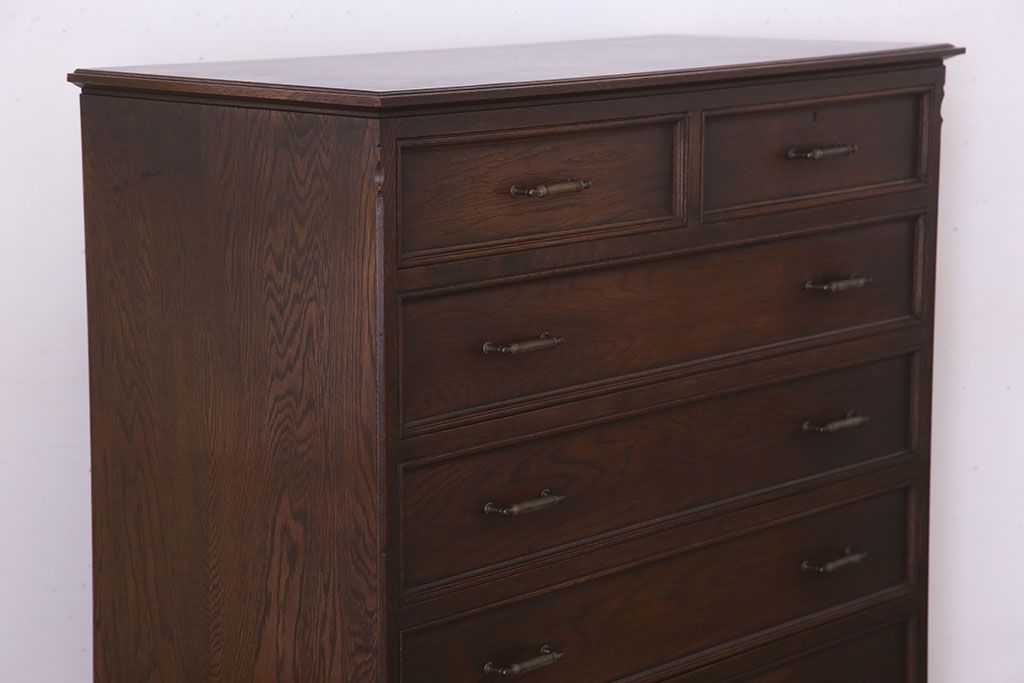 中古　高級品!永田良介商店製　優雅な整理タンス(チェスト)