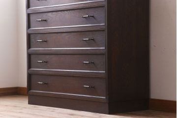 中古　高級品!永田良介商店製　優雅な整理タンス(チェスト)