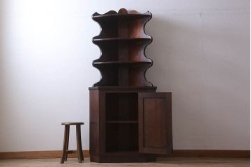 特注品　ビンテージ　松本民芸家具　隅棚(コーナーラック)