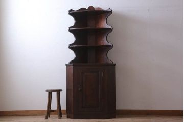 特注品　ビンテージ　松本民芸家具　隅棚(コーナーラック)