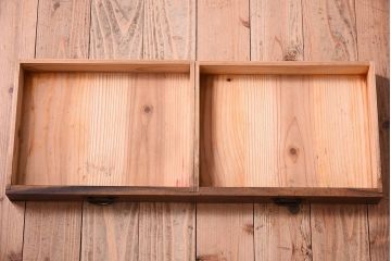 アンティーク家具　高級品　黒柿材!古い木製のシンプルなアンティーク文机